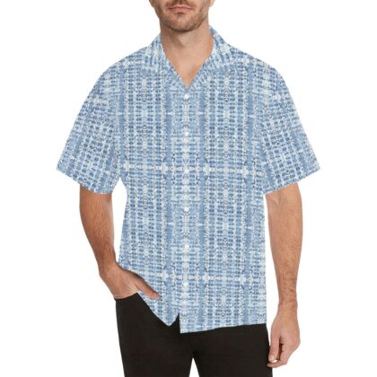 Hawaiian Shirt - Blue Gray