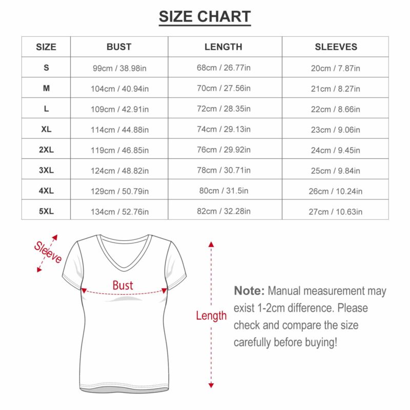 Autumn Ombre Women's Short-Sleeve V-Neck T-Shirt - Image 4