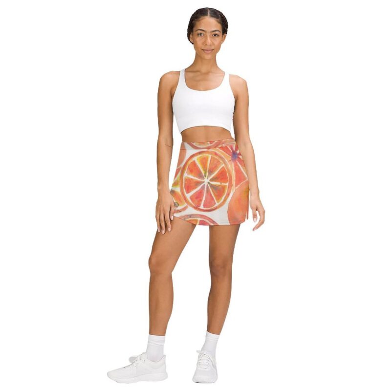 Orange Julius Athletic Skirt With Pocket - Image 3