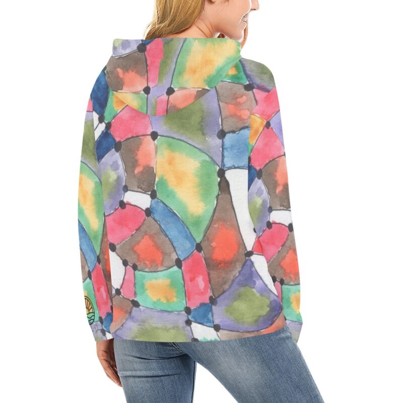 Winding Pathfinding Unisex Hoodie - Image 9