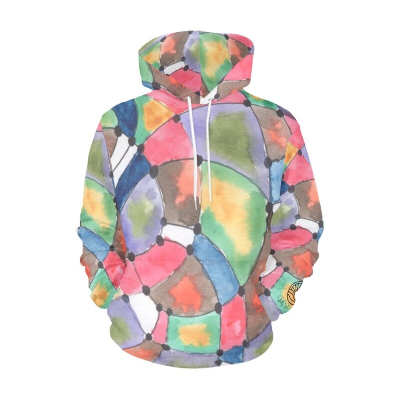 Winding Pathfinding Unisex Hoodie - Image 7