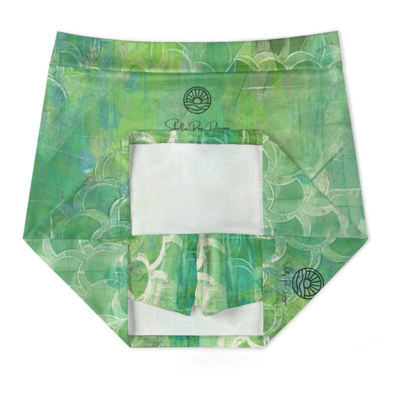 Emerald Scales Athletic Skirt With Pocket - Image 2