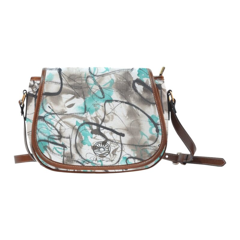 Free Form Saddlebag Cross Body Handbag