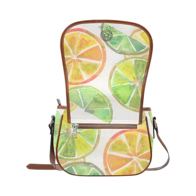 Citrus Surprise Saddlebag Cross Body Handbag - Image 5