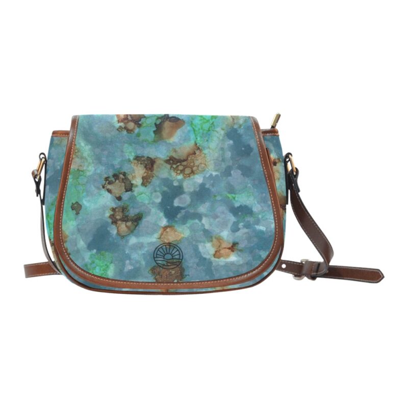 Tidepools Saddlebag Cross Body Handbag