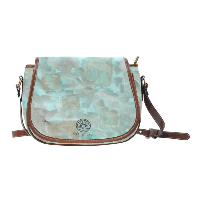 Iced Cubes Saddlebag Cross Body Handbag