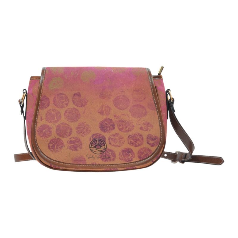 Autumn Ombre Saddlebag Cross Body Handbag