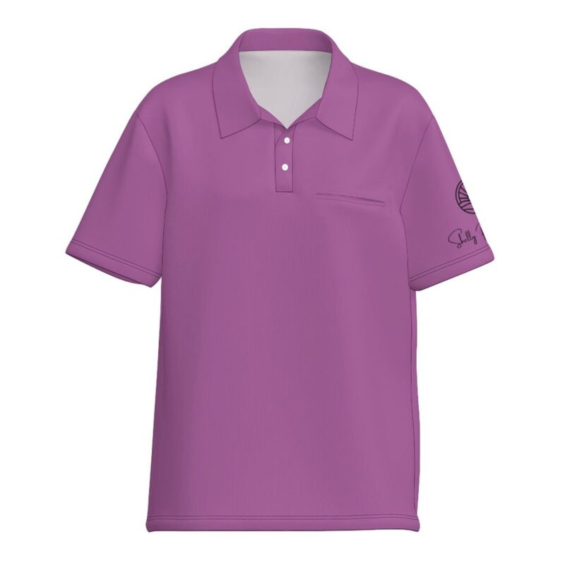 Orchid Women's Pickleball Polo Shirt - Paddle-tini - Image 4