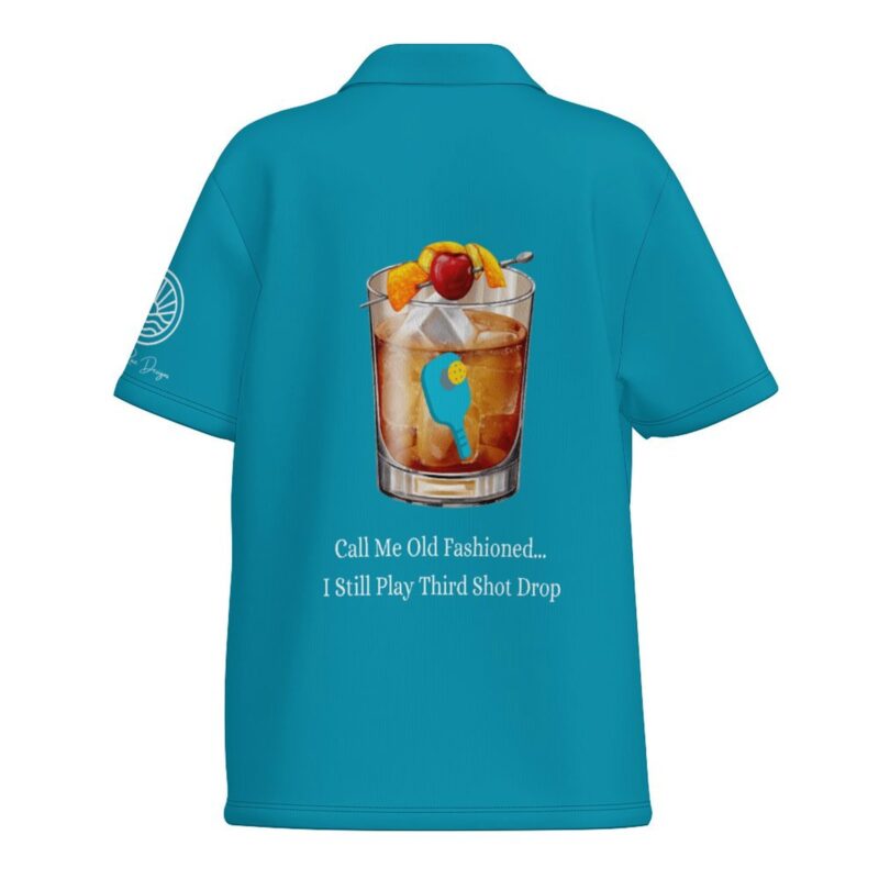 Bondi Blue Women's Pickleball Polo Shirt - Call Me Old Fashioned