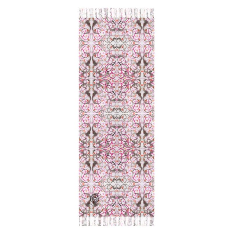 "Burnt Cotton Candy" Pashmina – Versatile Wrap, Shawl, Scarf & Travel Cover-Up - Image 6