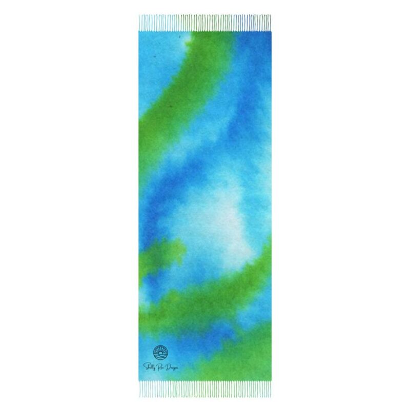 "Azure Emerald" Pashmina – Versatile Wrap, Shawl, Scarf & Travel Cover-Up - Image 6